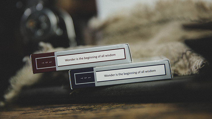 Card College (Blue) Playing Cards (6314792157333)