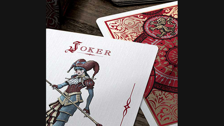 Sovereign STD Red Playing Cards (6306572238997)
