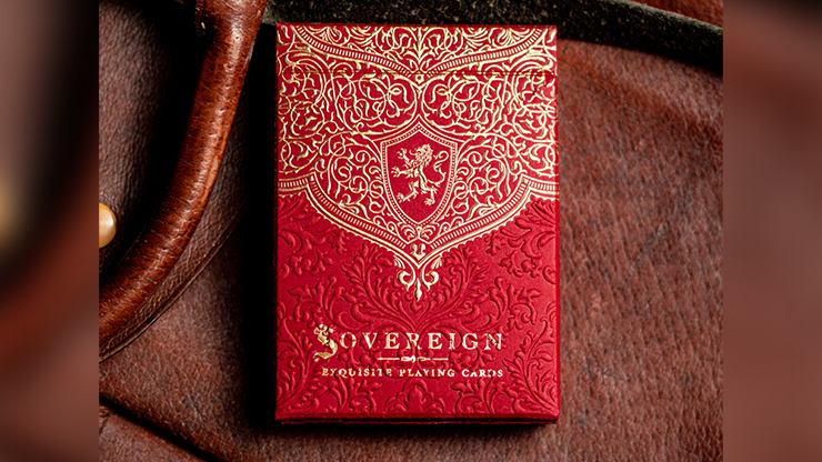 Sovereign STD Red Playing Cards (6306572238997)