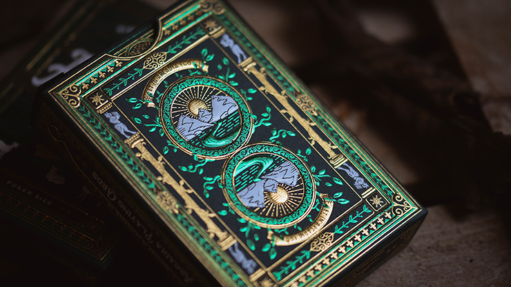 The Arcadia Signature Edition (Green) Playing Cards (6348111675541)