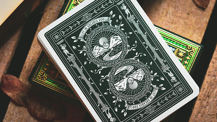 The Arcadia Signature Edition (Green) Playing Cards (6348111675541)