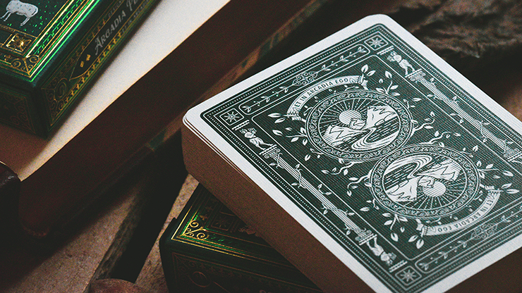 The Arcadia Signature Edition (Green) Playing Cards (6348111675541)