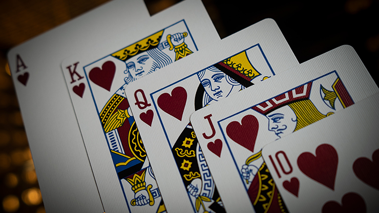 Cherry Casino (Monte Carlo Black and Gold) Playing Cards (7113720987797)
