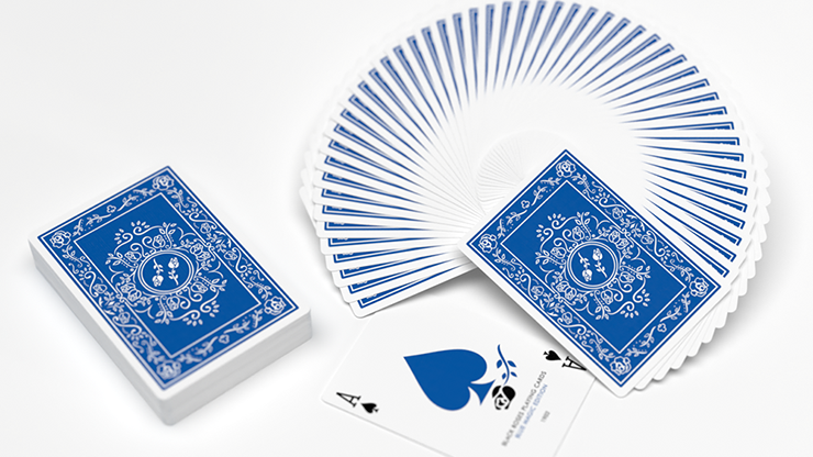 Black Roses Blue Magic Playing Cards (6515693420693)