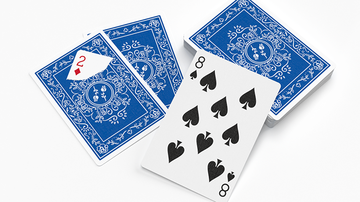 Black Roses Blue Magic Playing Cards (6515693420693)