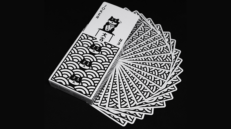 Shiba Seigaiha Playing cards (6920885469333)
