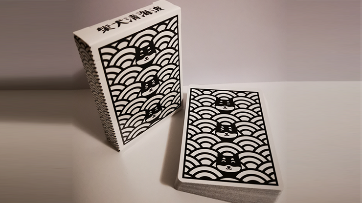 Shiba Seigaiha Playing cards (6920885469333)