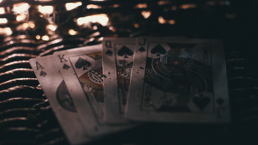 RAVN IIII (Blue) Playing Cards Designed (6692312285333)