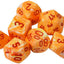 Dice Menagerie 10: Poly Festive Sunburst/Red (7) (7043572727957)