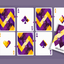 Diamon Playing Cards N° 14 Purple Star Playing Cards (6348117835925)