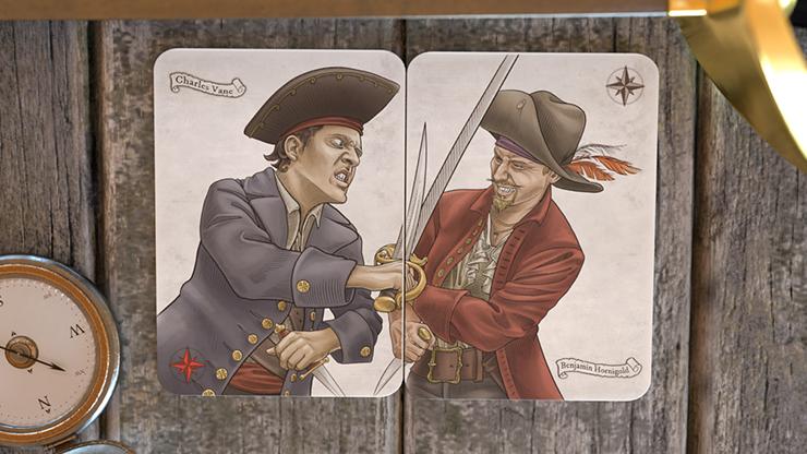 The Pirate Deck (colorized) Playing Cards (6920886911125)