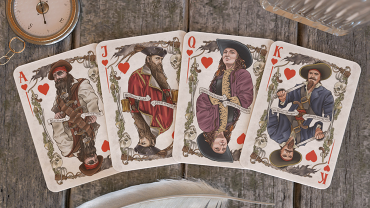 The Pirate Deck (colorized) Playing Cards (6920886911125)