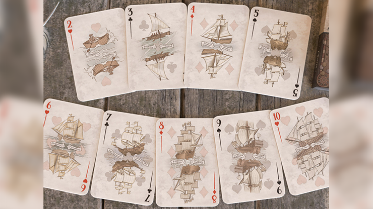 The Pirate Deck (colorized) Playing Cards (6920886911125)