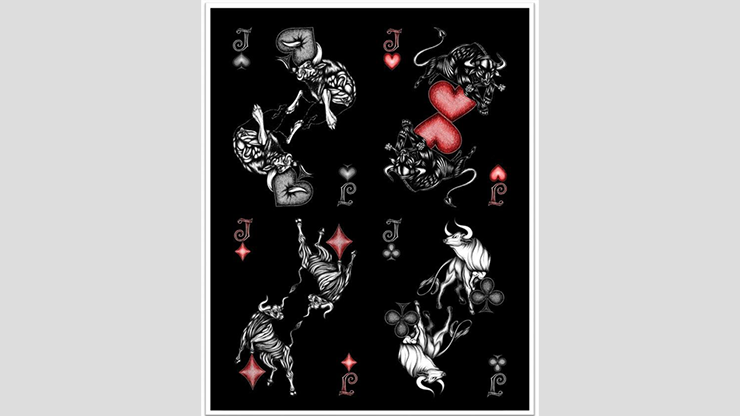 Stardust Black Edition Playing Cards (6515695714453)