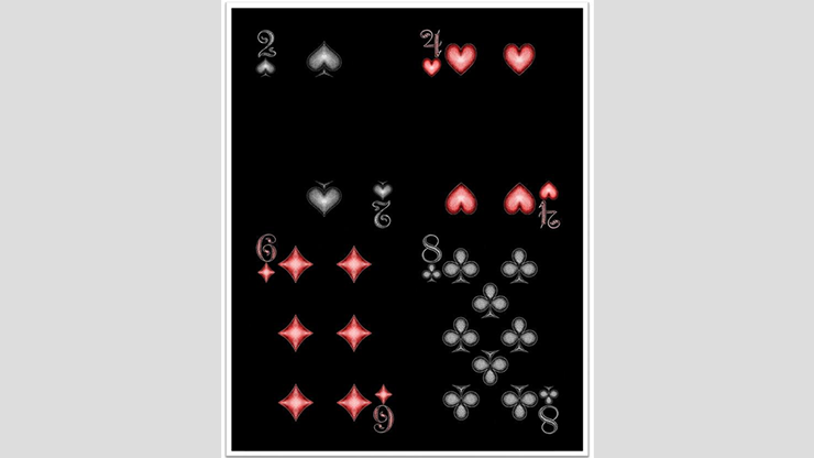 Stardust Black Edition Playing Cards (6515695714453)