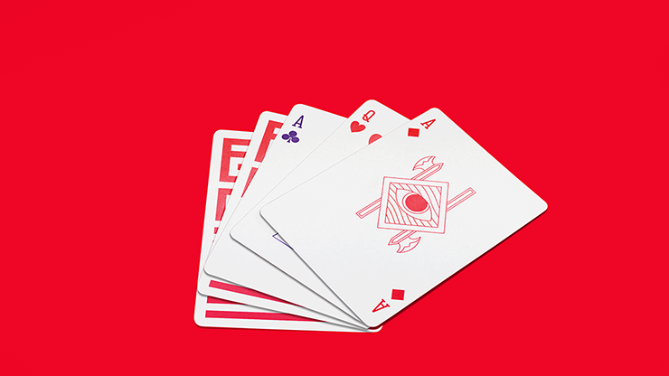 Red Enigma Playing Cards (6612640628885)