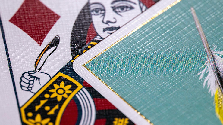 Feather Deck: Goldfinch Edition (Teal) (6692305436821)