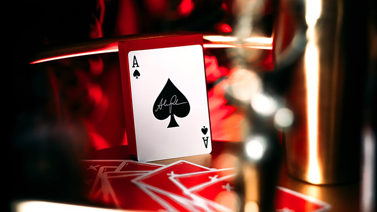 X Deck (Red) Signature Edition Playing Cards (6431783649429)
