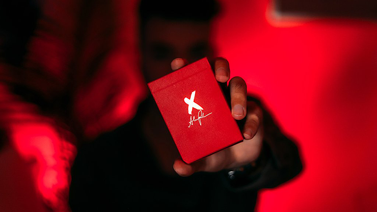 X Deck (Red) Signature Edition Playing Cards (6431783649429)