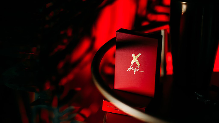 X Deck (Red) Signature Edition Playing Cards (6431783649429)