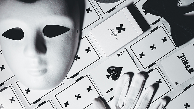 X Deck (White) Signature Edition Playing Cards (6431783944341)