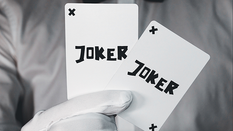X Deck (White) Signature Edition Playing Cards (6431783944341)