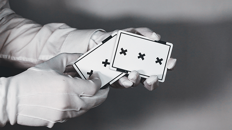 X Deck (White) Signature Edition Playing Cards (6431783944341)
