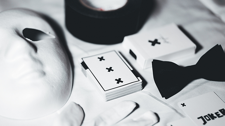 X Deck (White) Signature Edition Playing Cards (6431783944341)