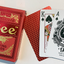 Bee Red MetalLuxe Playing Cards - BAM Playing Cards (6458664059029)