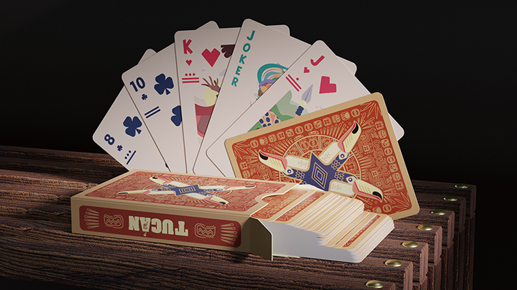 Tucan Playing Cards (Cinnamon Back) (6458665336981)