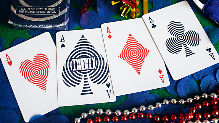 Marvelous Silver Twenty Twenty Playing Cards (6654131634325)