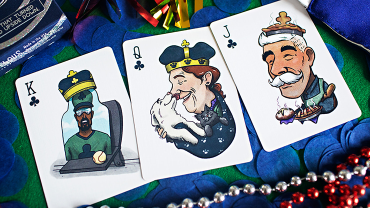 Marvelous Silver Twenty Twenty Playing Cards (6654131634325)
