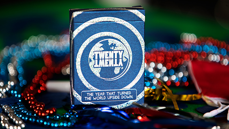Marvelous Silver Twenty Twenty Playing Cards (6654131634325)