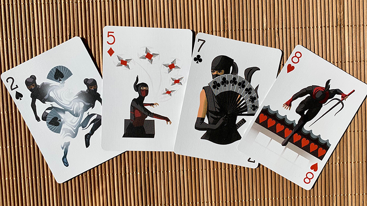 Bicycle Ninja Playing Cards (7173143134357)