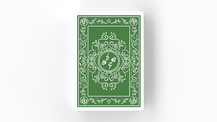 BLACK ROSES IMMERGRÜN Playing Cards (7132909011093)