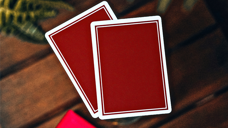 NOC Pro 2021 (Burgundy Red) Playing Cards (7494693748956)