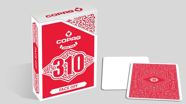 Copag 310 Face Off (Red) Playing Cards (6911746441365)