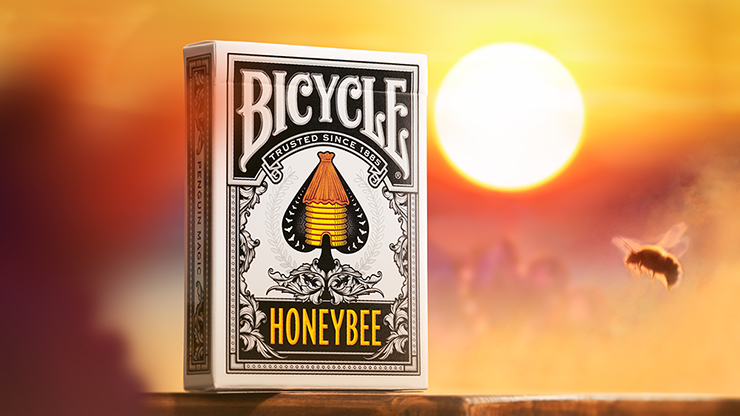 Bicycle Honeybee (Black) Playing Cards (6920887468181)