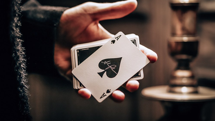X Deck (Black) Playing Cards (7012448305301)