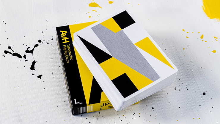 AvH: Typographic Playing Cards (7009721811093)