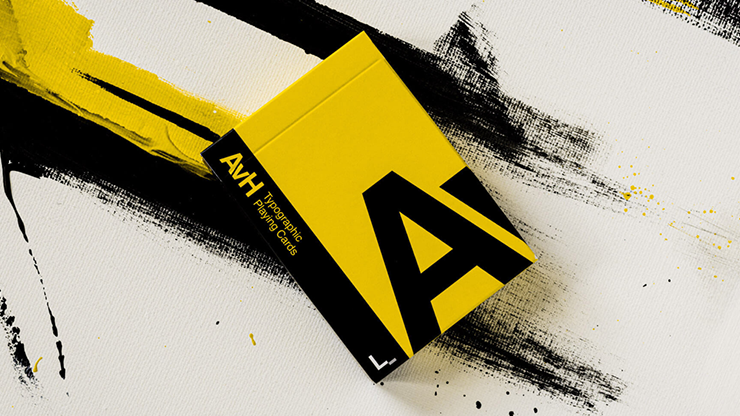 AvH: Typographic Playing Cards (7009721811093)