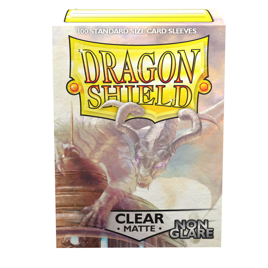 Dragon Shields: (100) Non Glare Matte Clear (7108432887957)