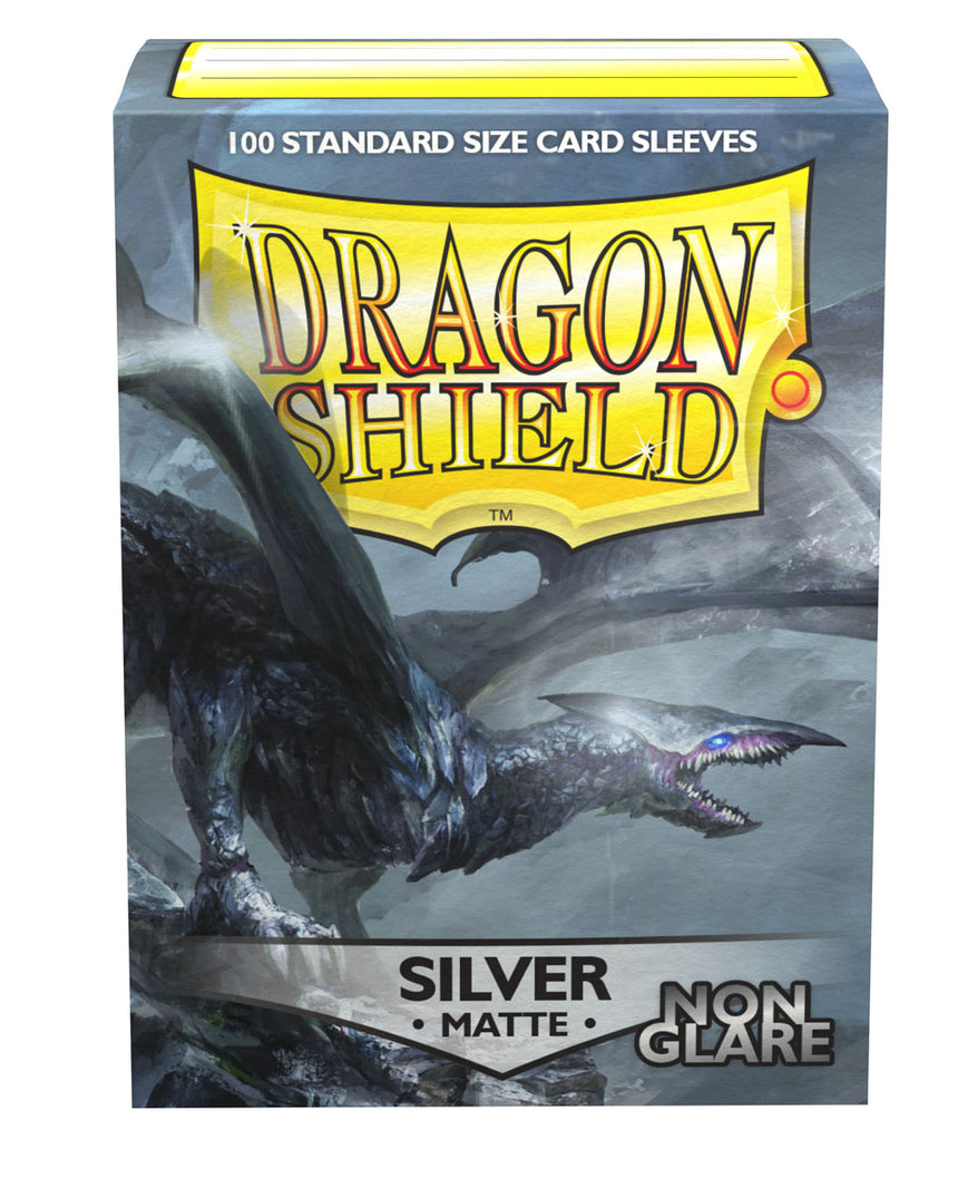 Dragon Shields: (100) Non Glare Matte Silver (7108434100373)