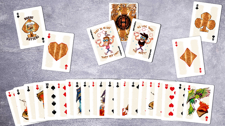 Toast'd Playing Cards (7458357838044)