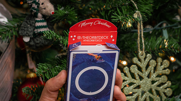 Orbit Christmas Playing Cards (7497322496220)