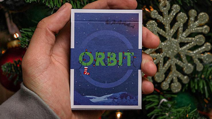 Orbit Christmas Playing Cards (7497322496220)