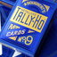 Tally Ho Blue (Circle) MetalLuxe Playing Cards (7180465602709)
