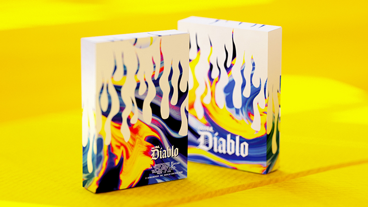 Ultra Diablo Blue Playing Cards (7458358329564)