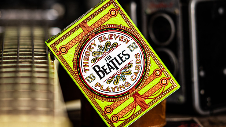 The Beatles (Green) Playing Cards (7473017716956)