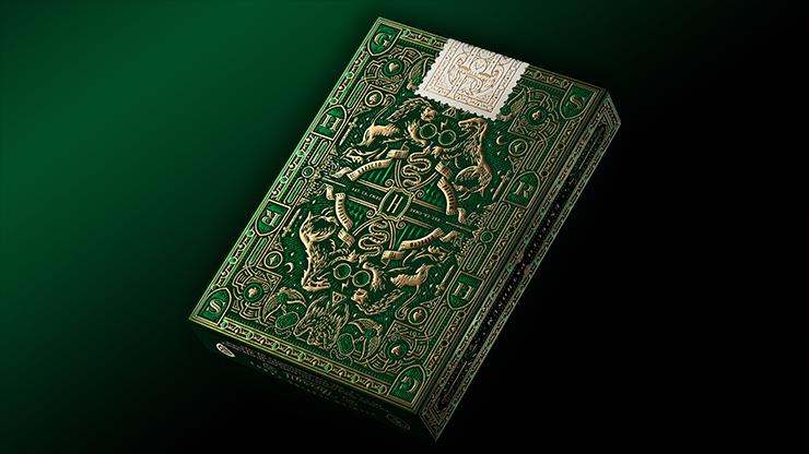 Harry Potter (Green-Slytherin) Playing Cards (7538229543132)